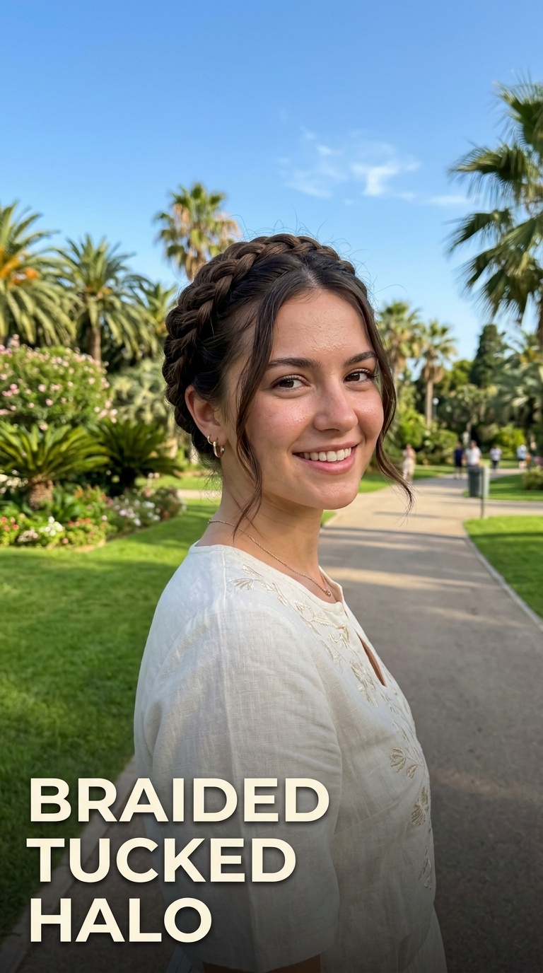 Braided Tucked Halo