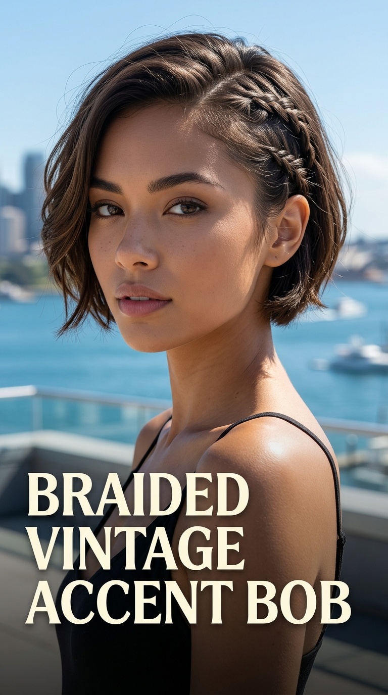 Braided Vintage Accent Bob