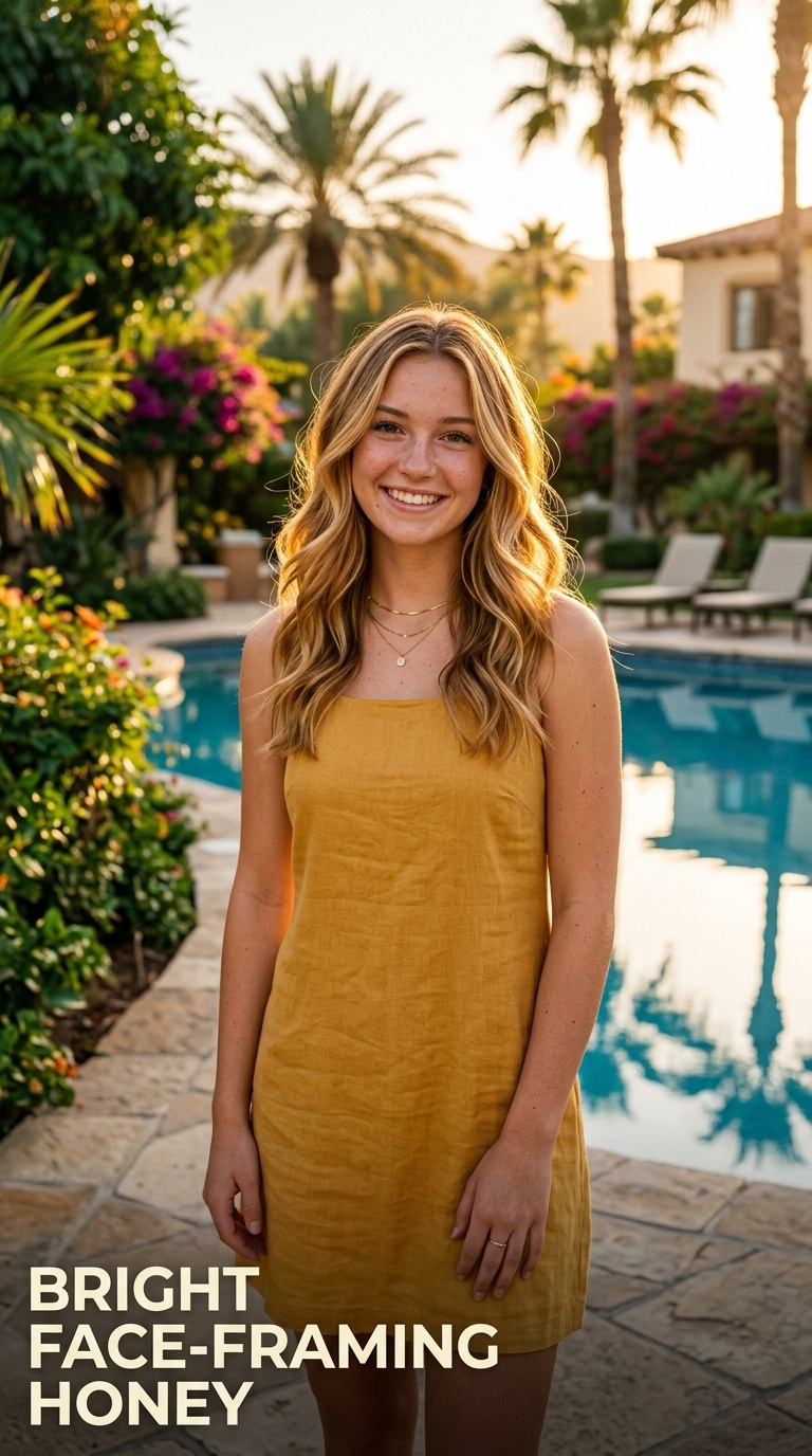 Bright Face-Framing Honey
