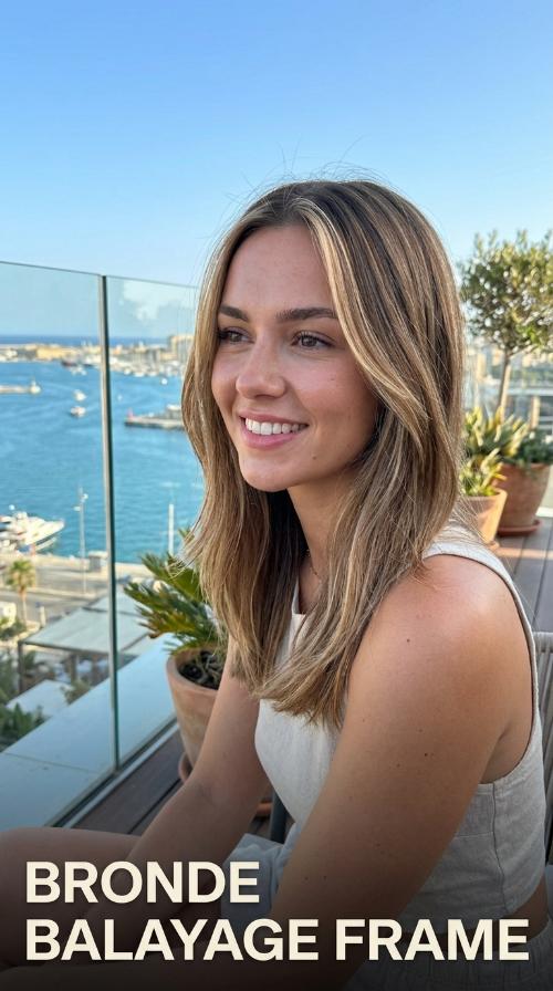 Bronde Balayage Frame