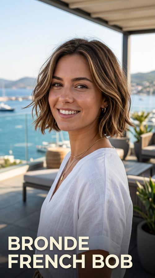 Bronde French Bob