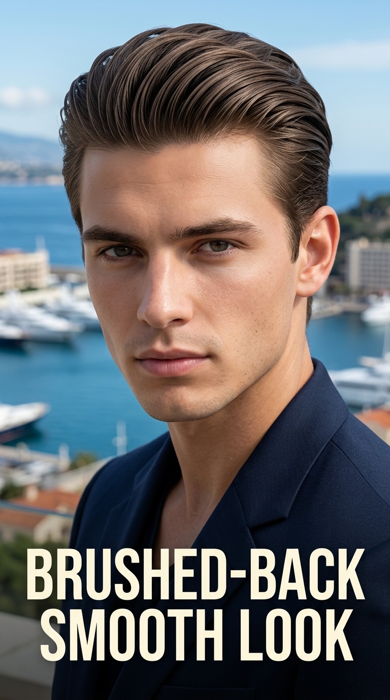 Brushed-Back Smooth Look