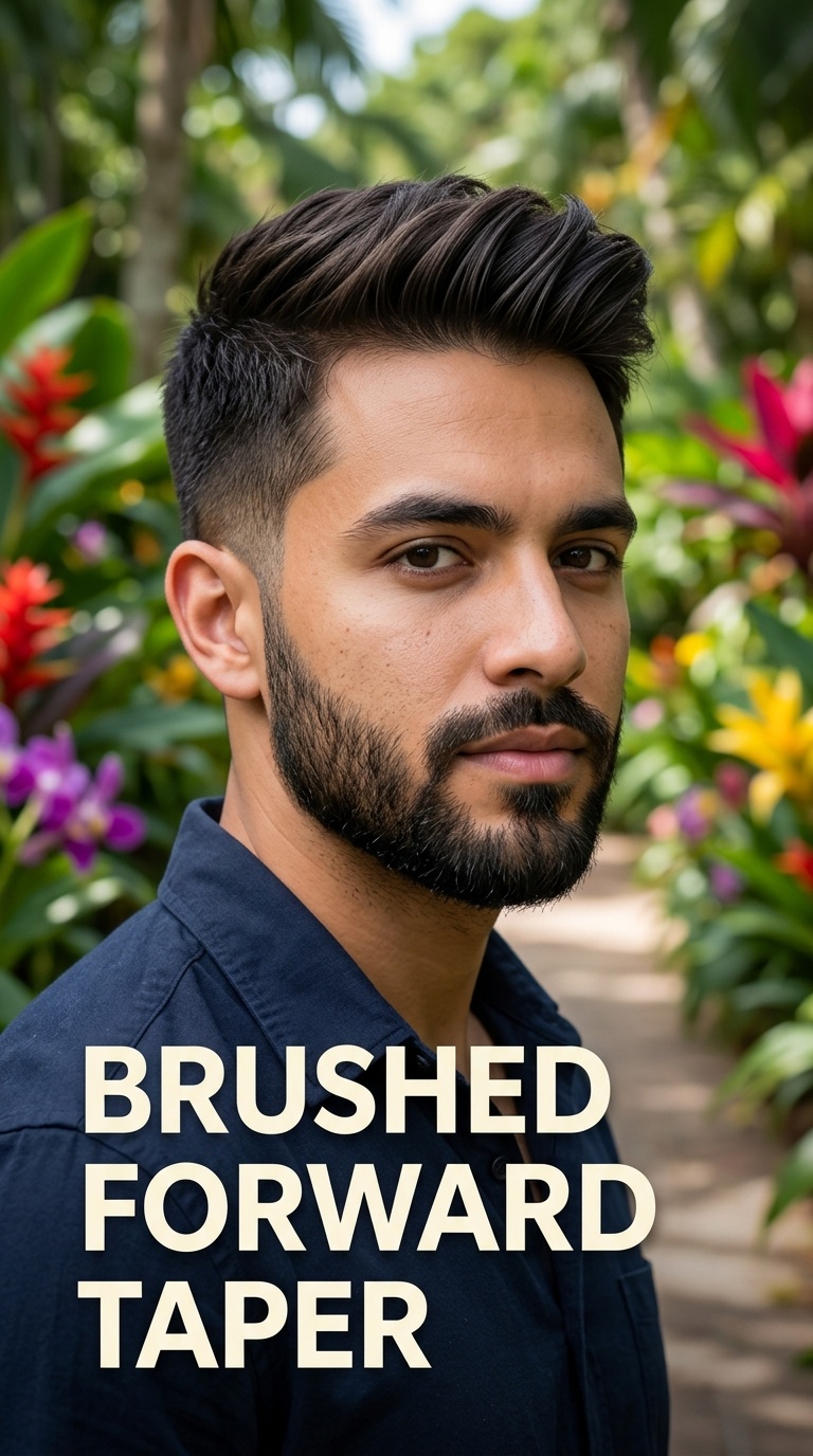 Brushed Forward Taper