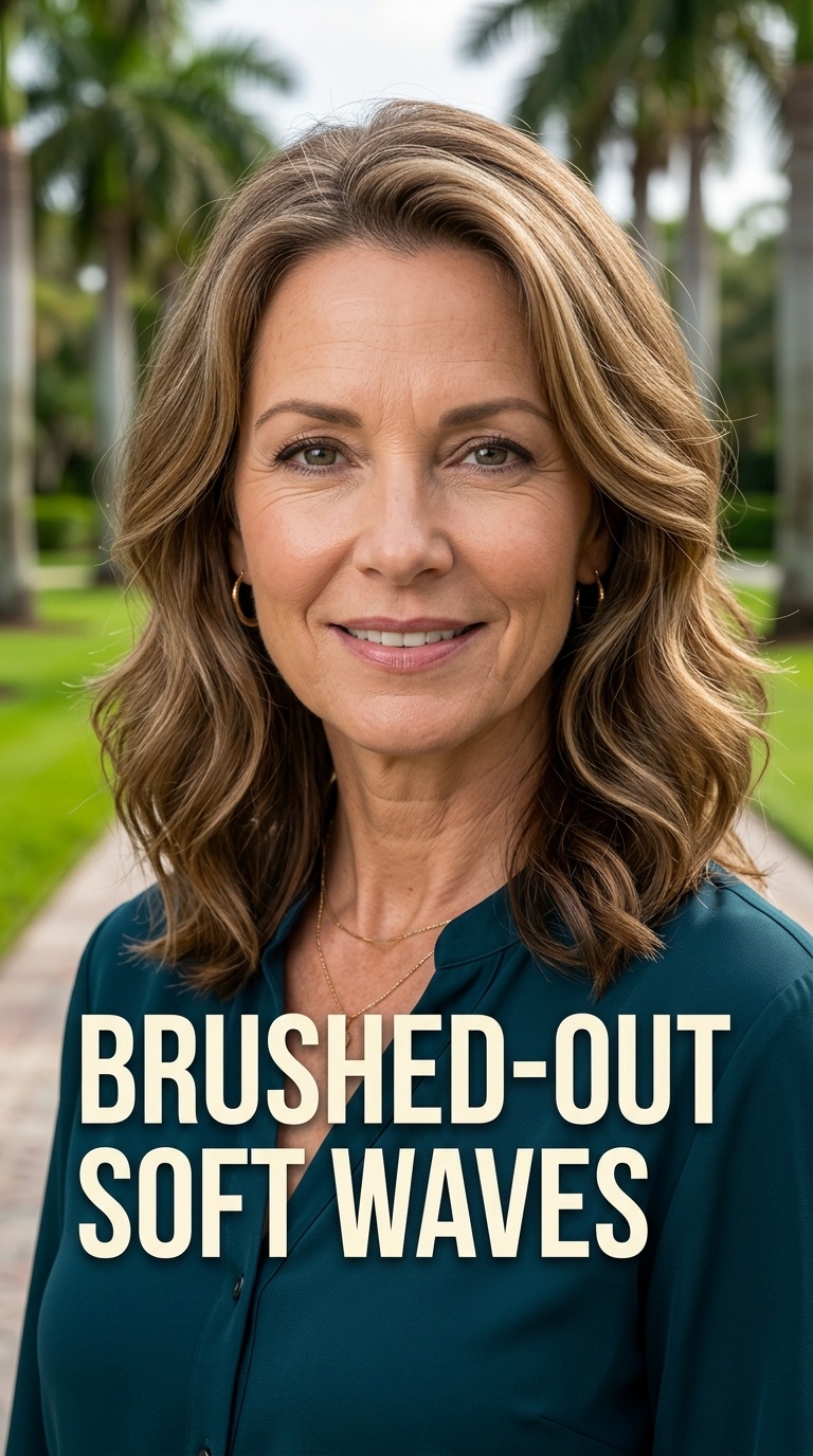 Brushed-Out Soft Waves