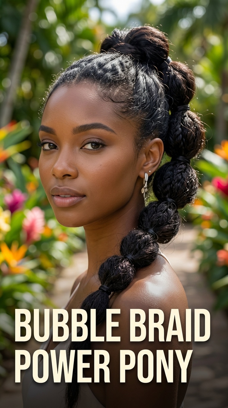 Bubble Braid Power Pony