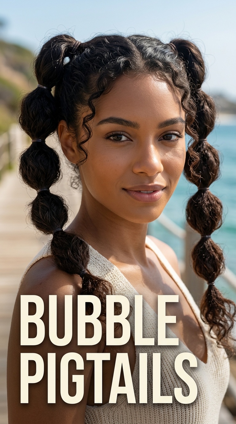 Bubble Pigtails