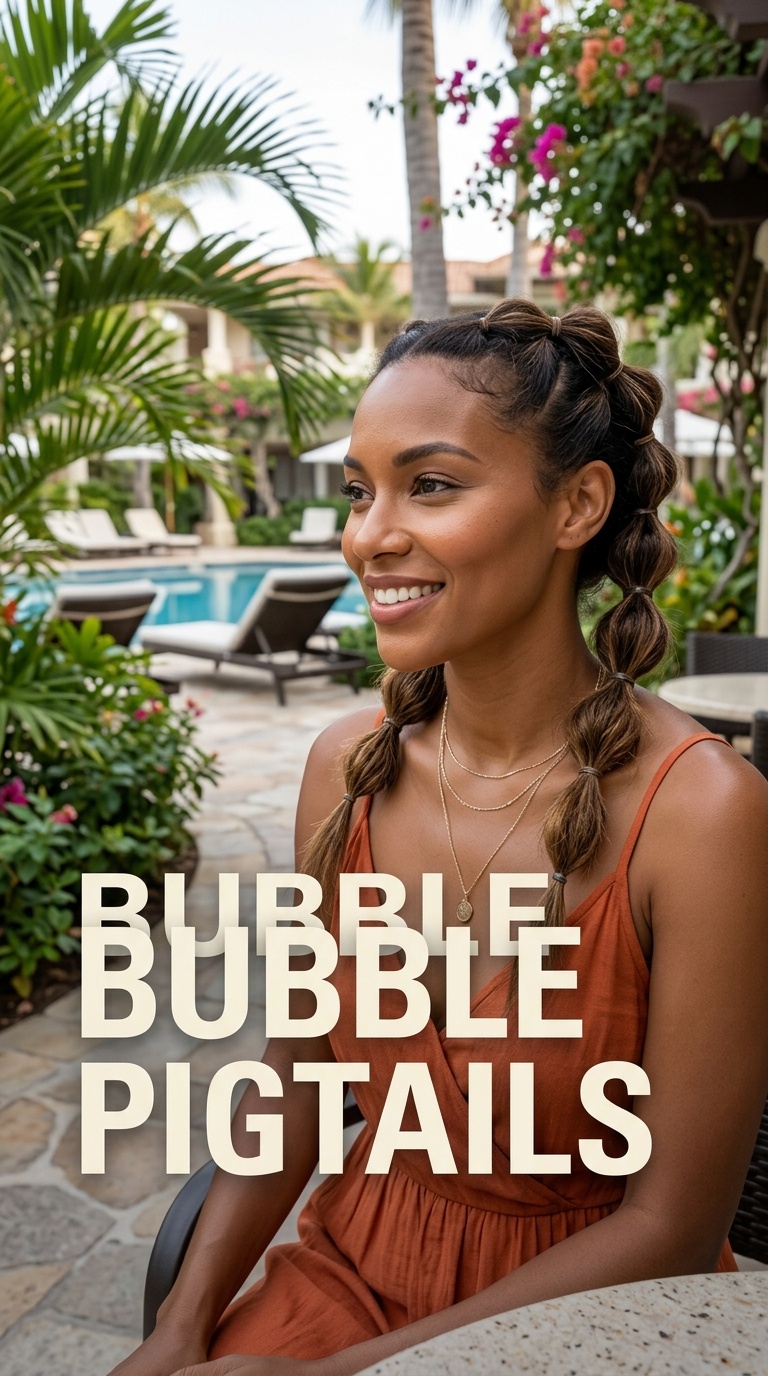 Bubble Pigtails
