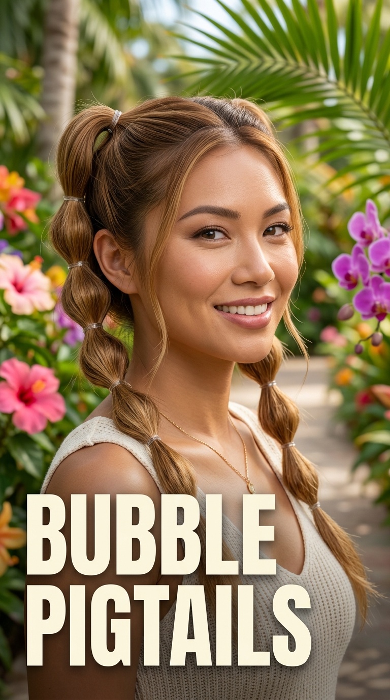 Bubble Pigtails