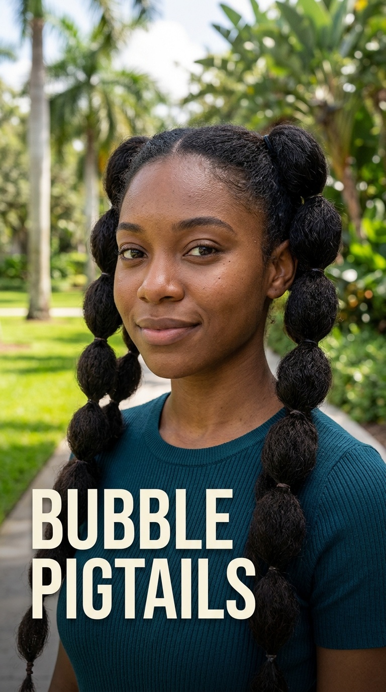 Bubble Pigtails
