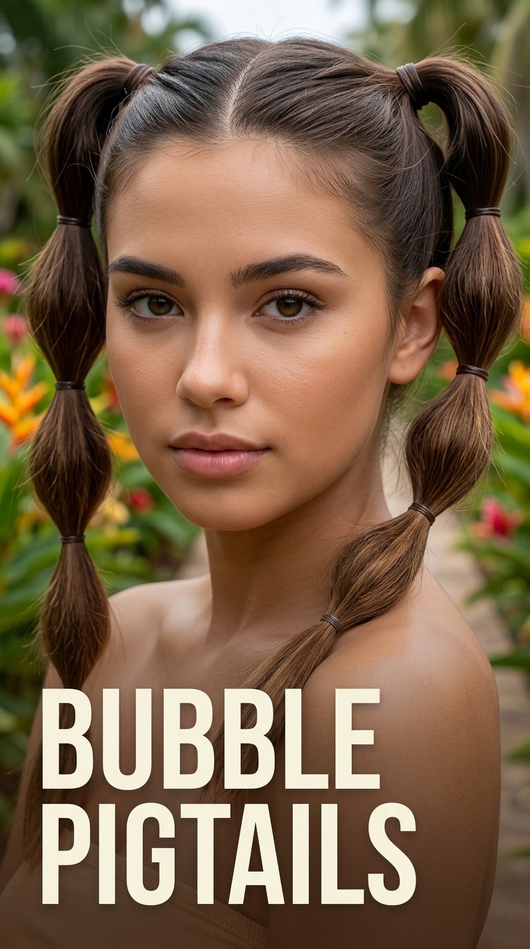 Bubble Pigtails