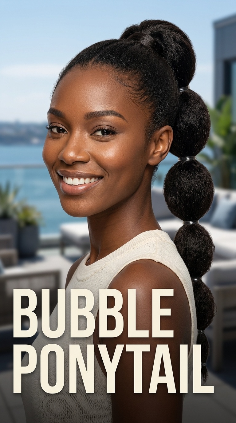 Bubble Ponytail