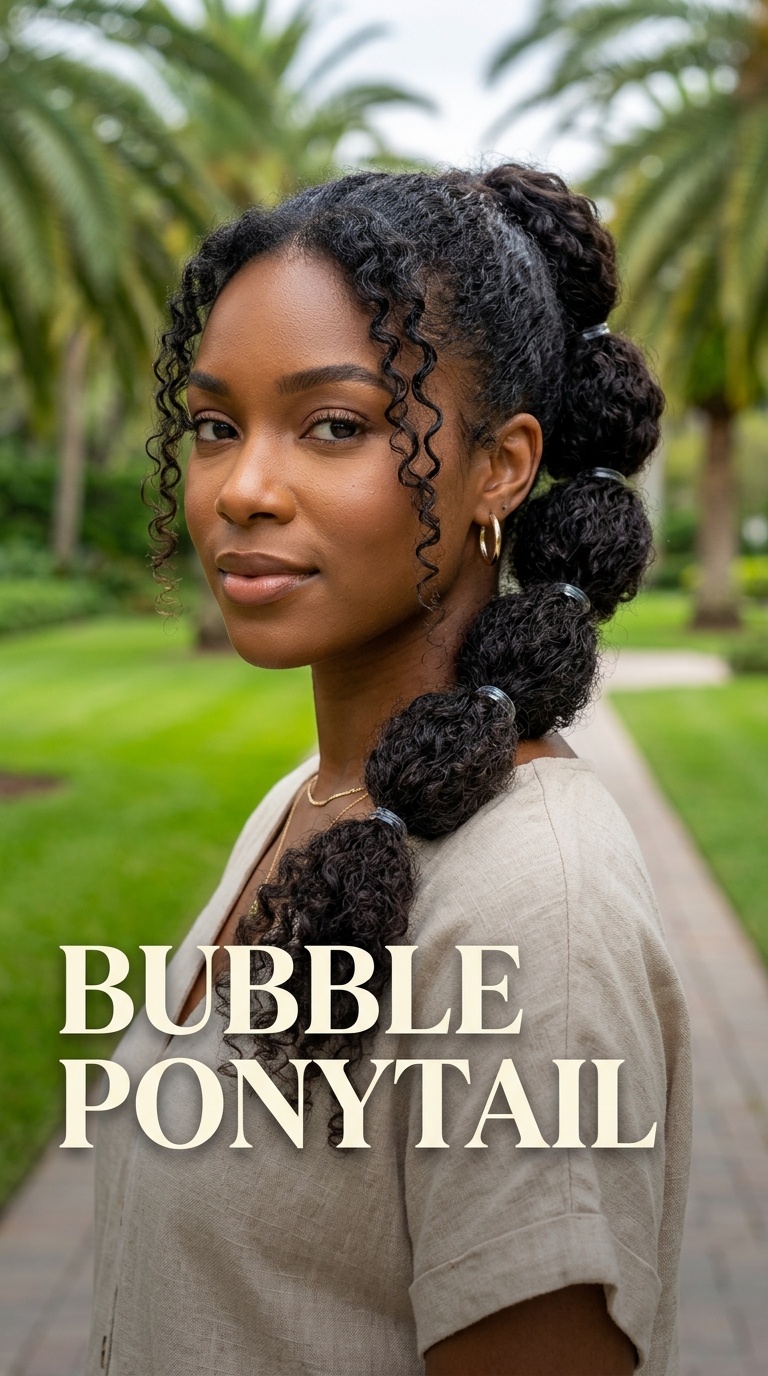 Bubble Ponytail