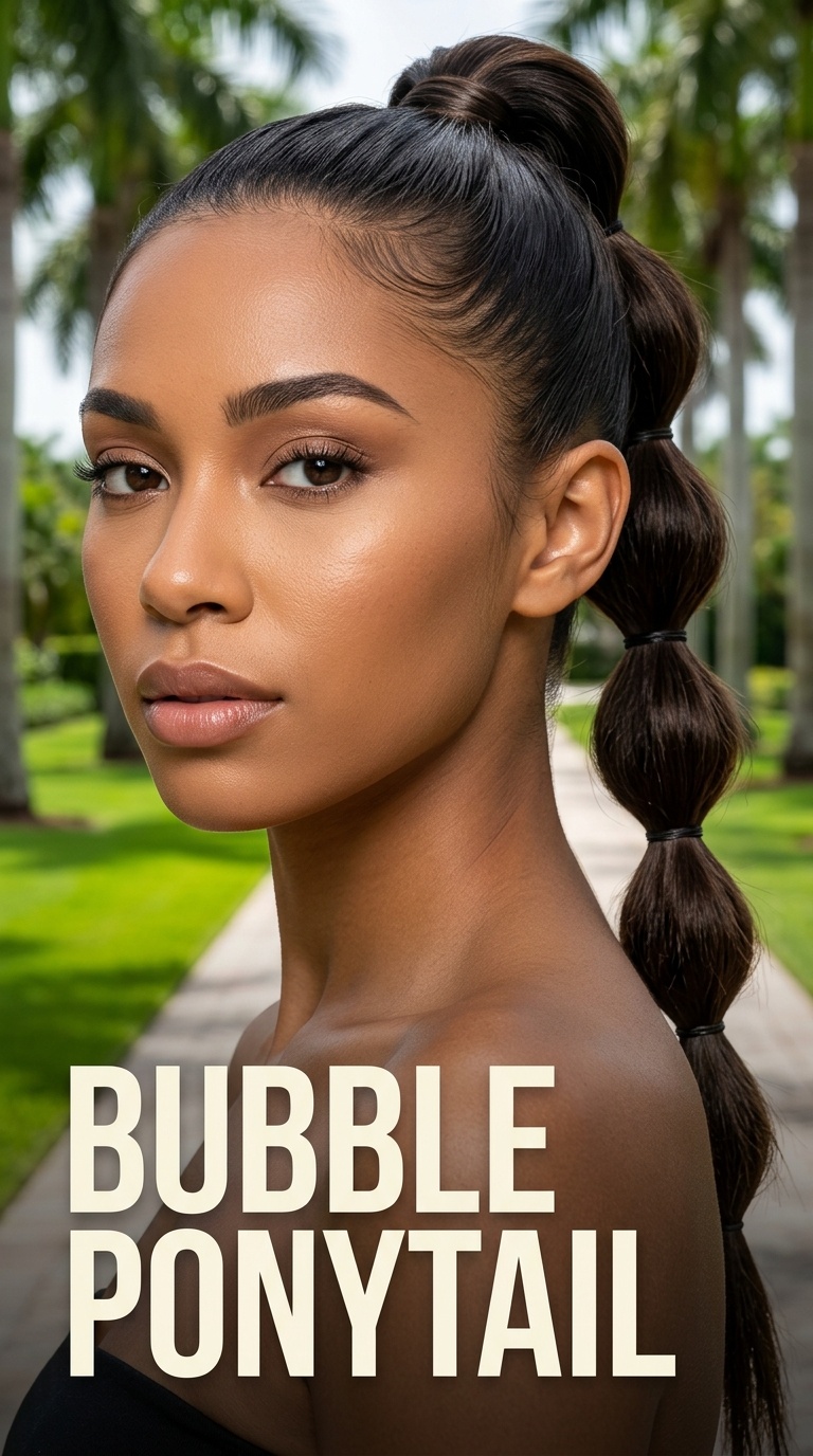 Bubble Ponytail