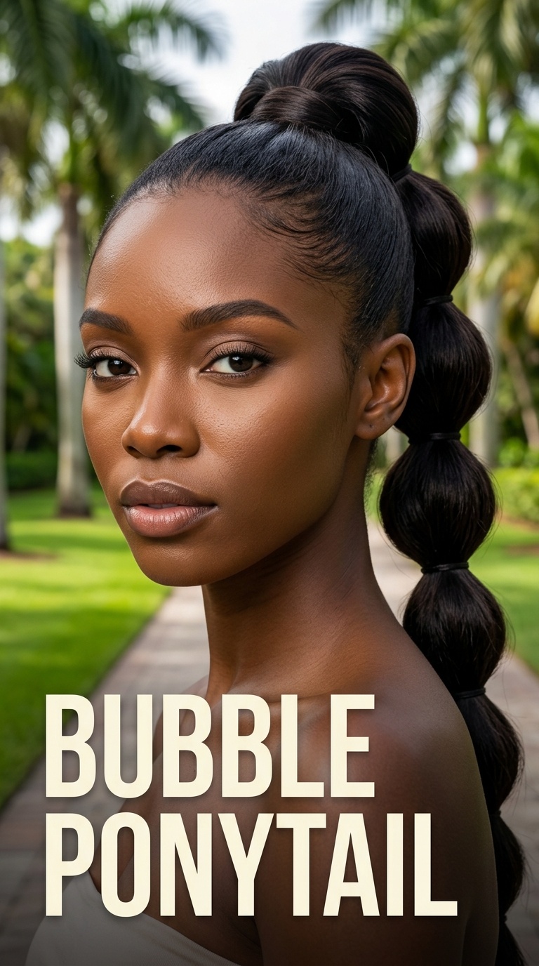 Bubble Ponytail