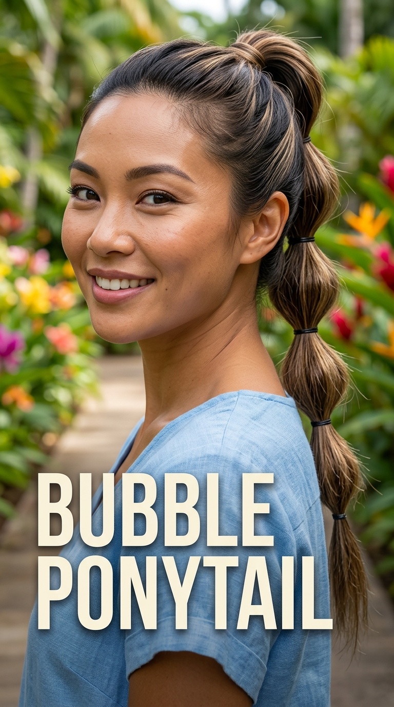 Bubble Ponytail