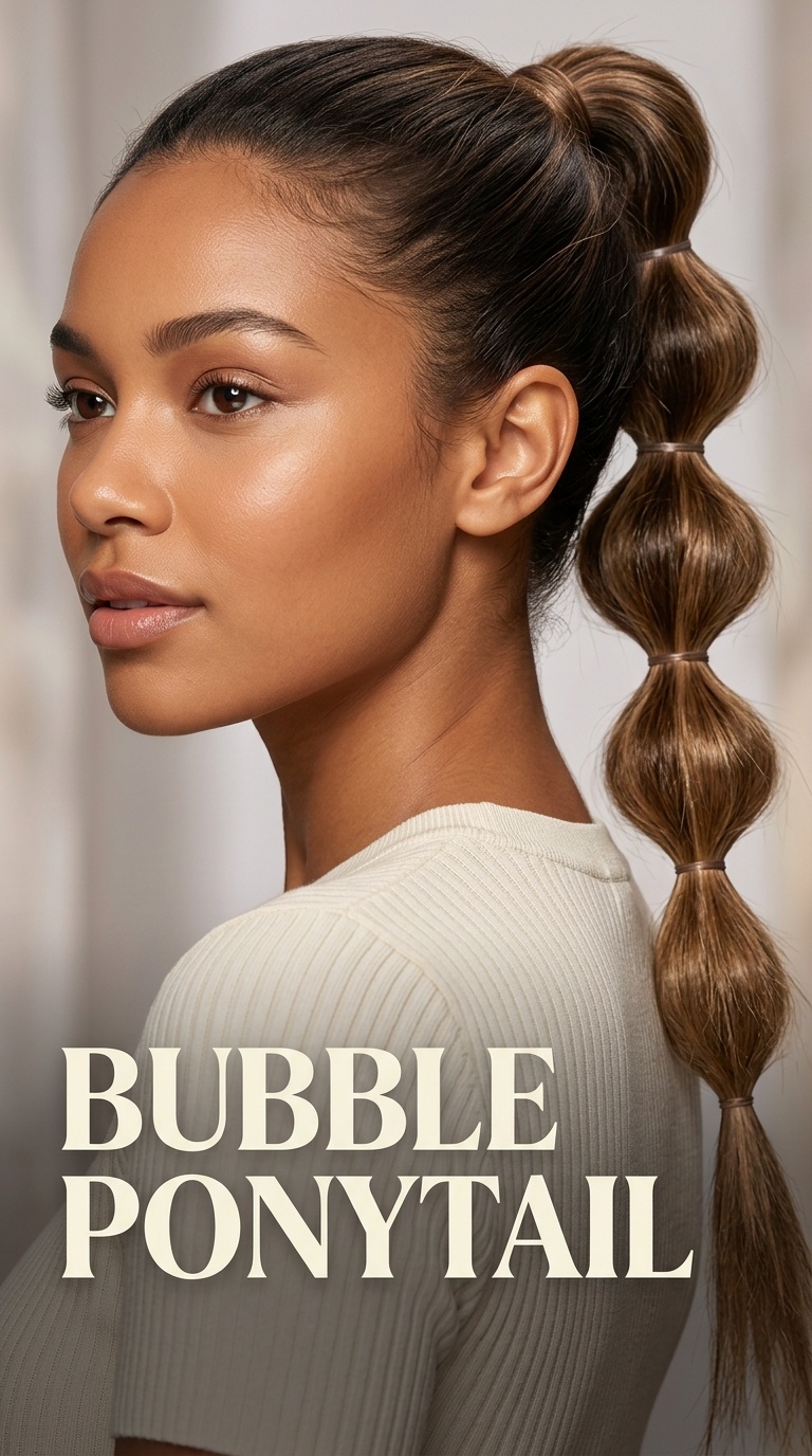 Bubble Ponytail