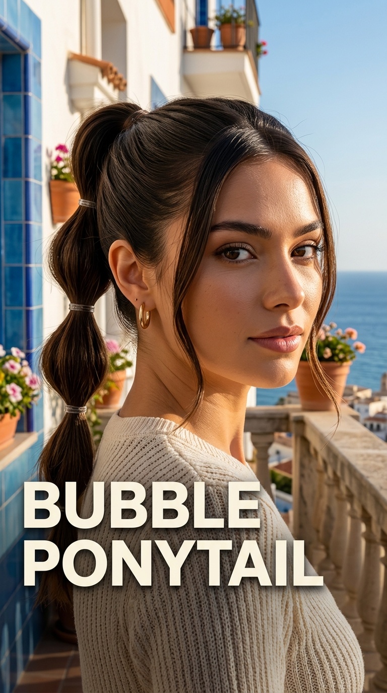Bubble Ponytail