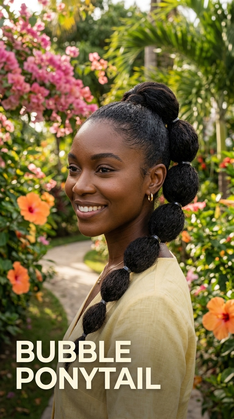Bubble Ponytail