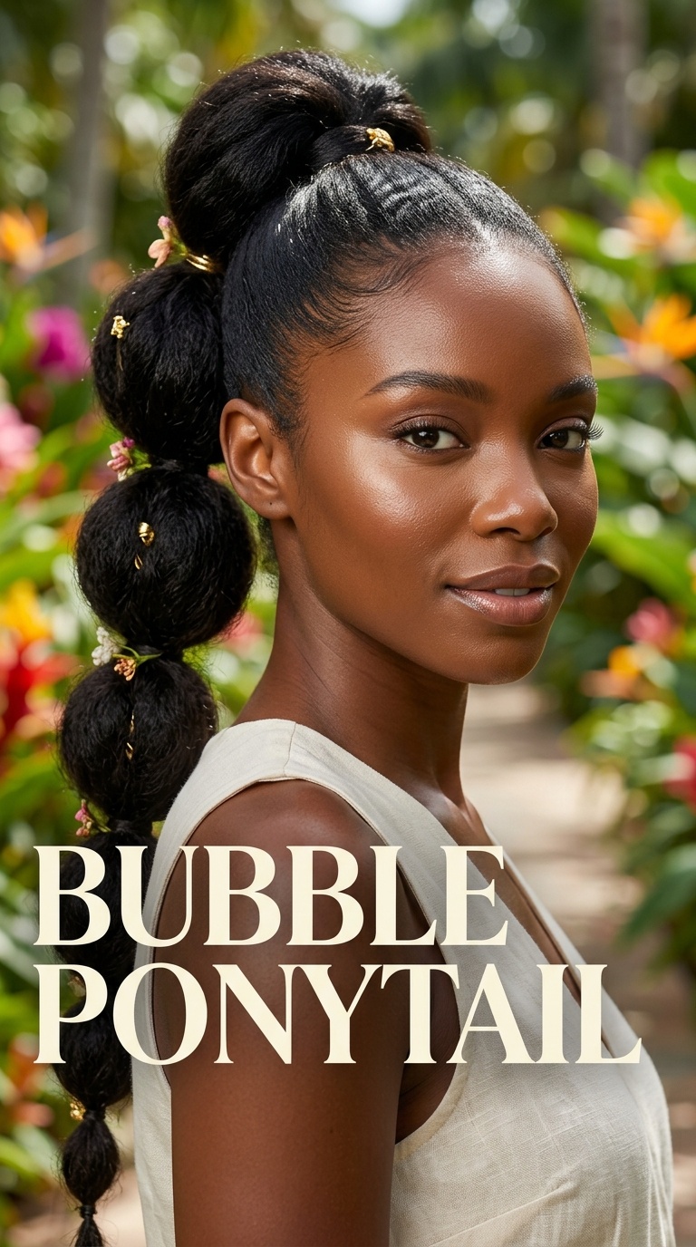 Bubble Ponytail