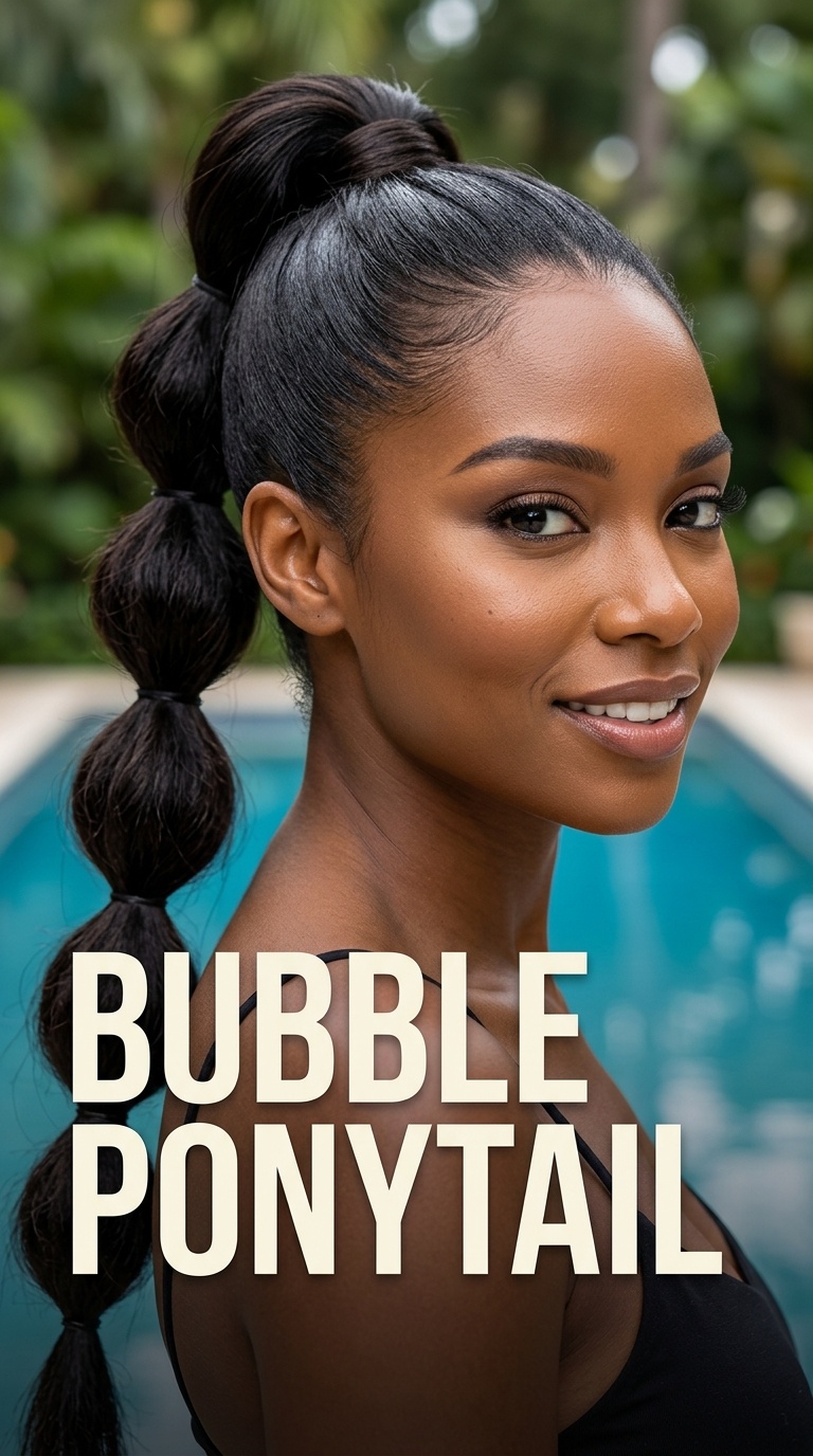 Bubble Ponytail