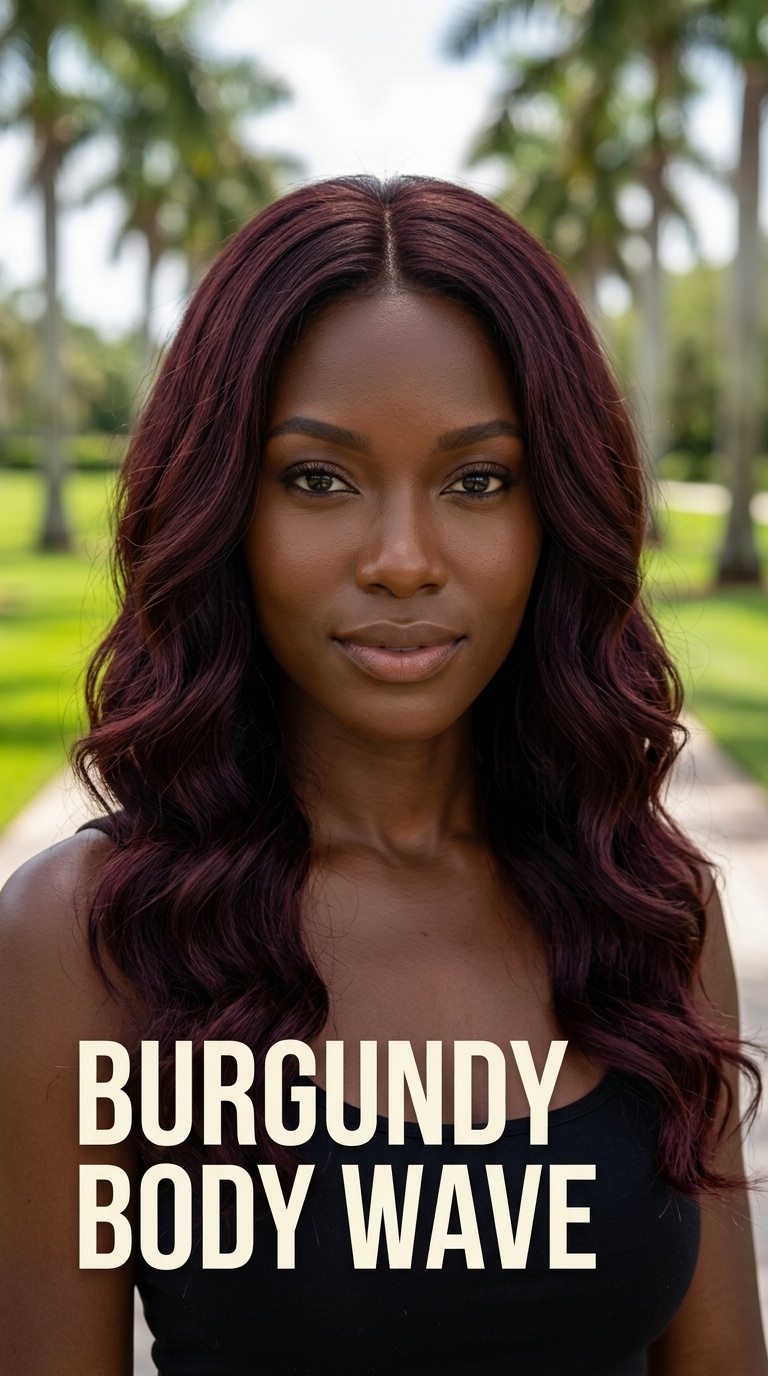 Burgundy Body Wave