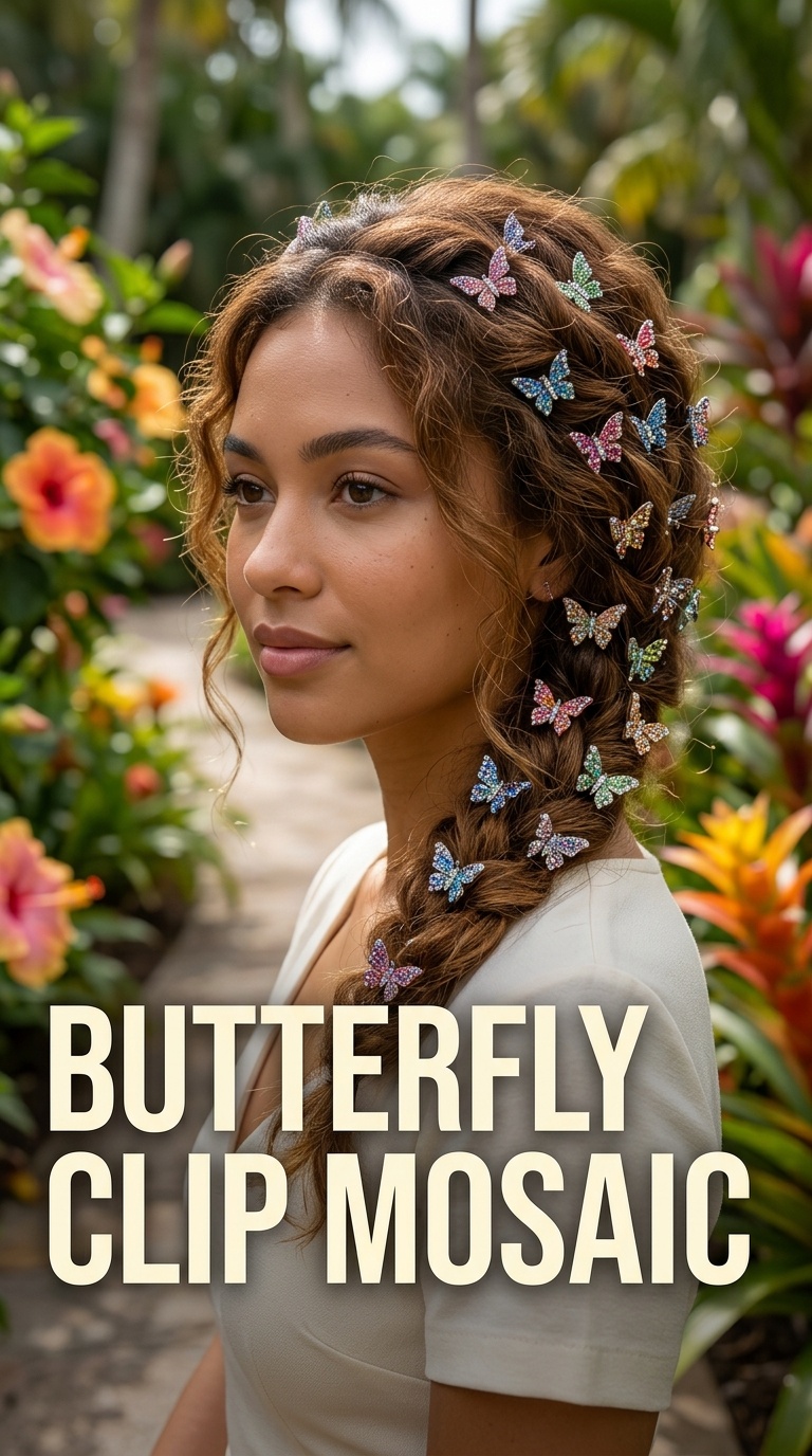 Butterfly Clip Mosaic