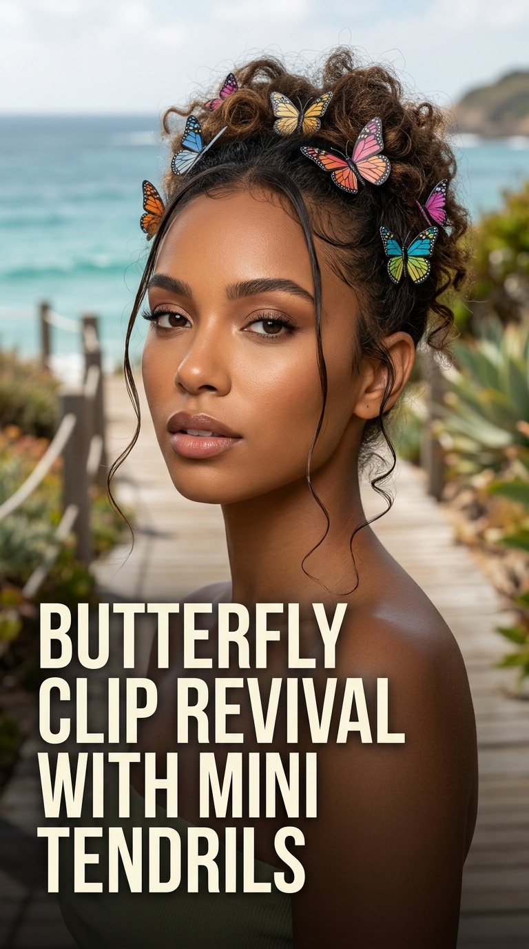 Butterfly Clip Revival with Mini Tendrils