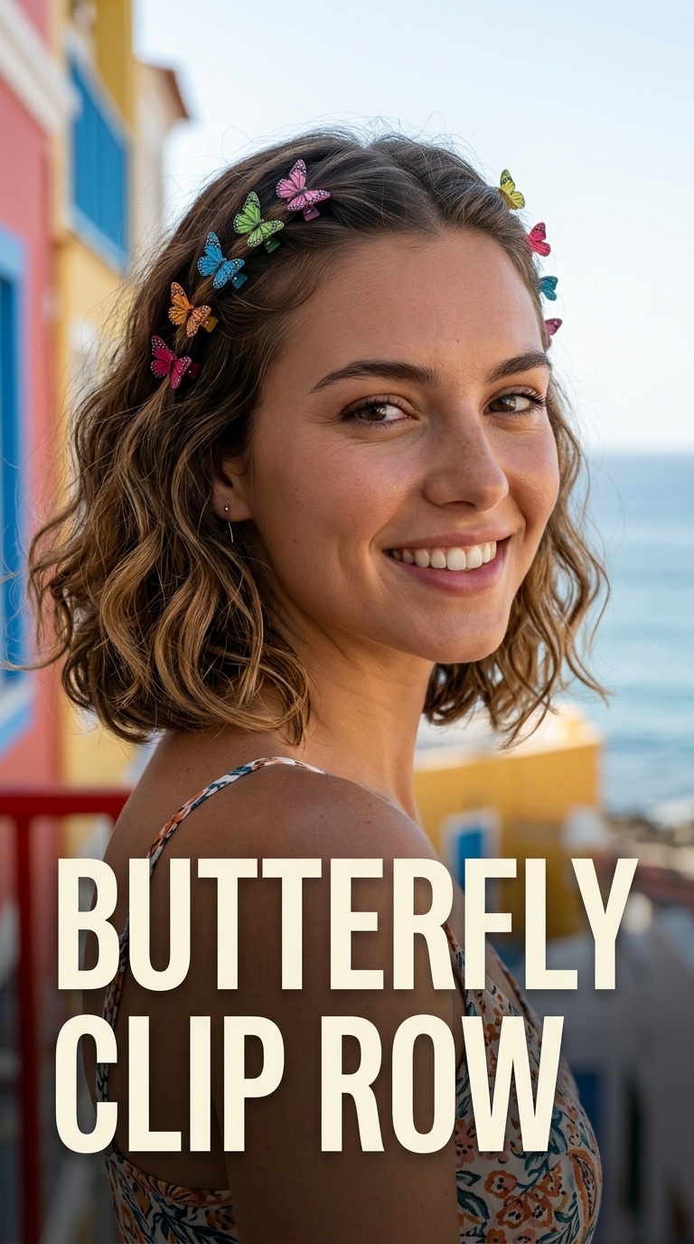 Butterfly Clip Row