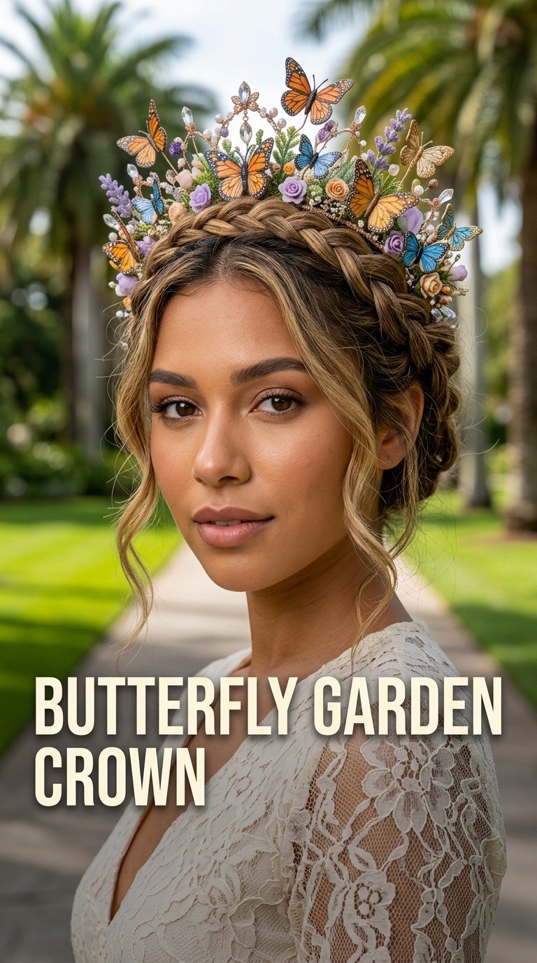 Butterfly Garden Crown