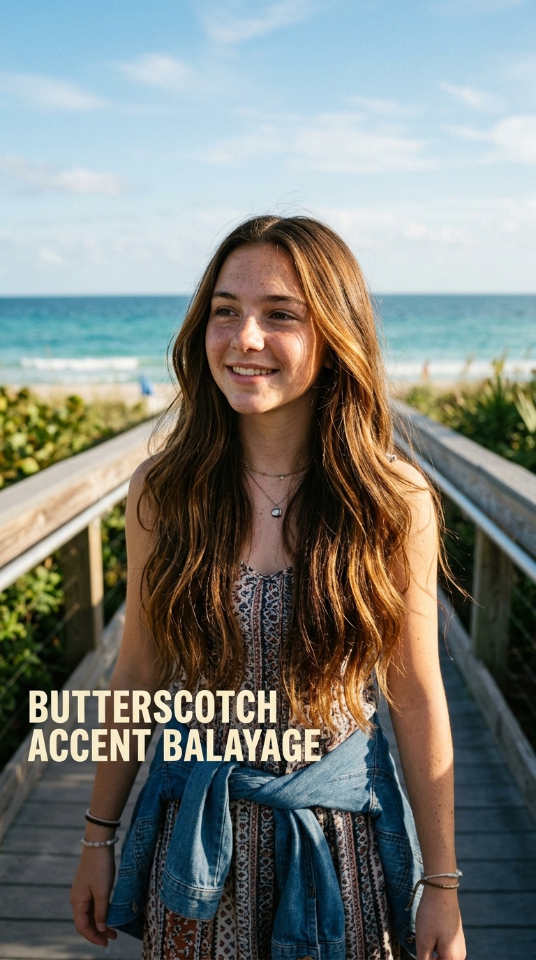 Butterscotch Accent Balayage