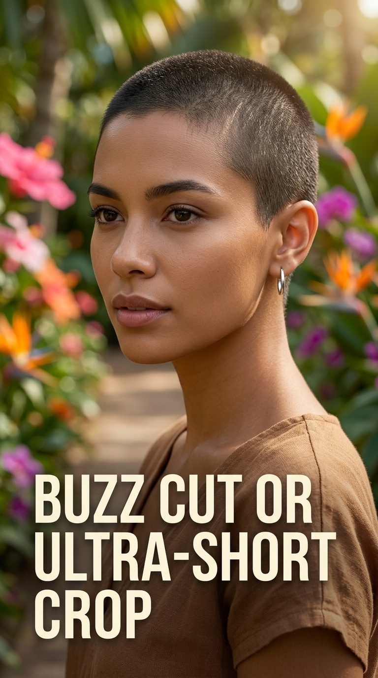 Buzz Cut or Ultra-Short Crop