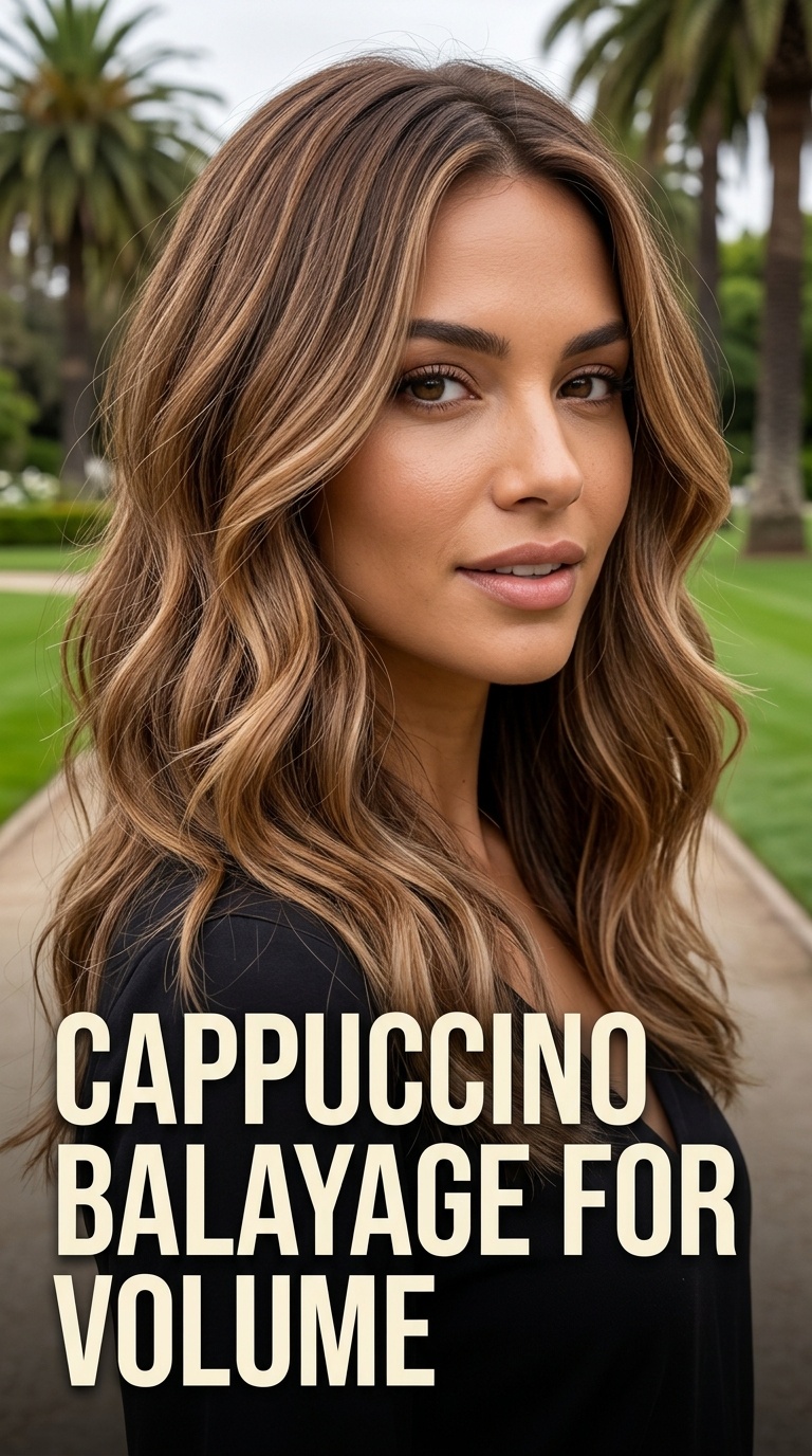 Cappuccino Balayage for Volume