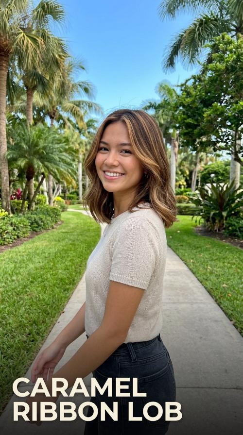 Caramel Ribbon Lob