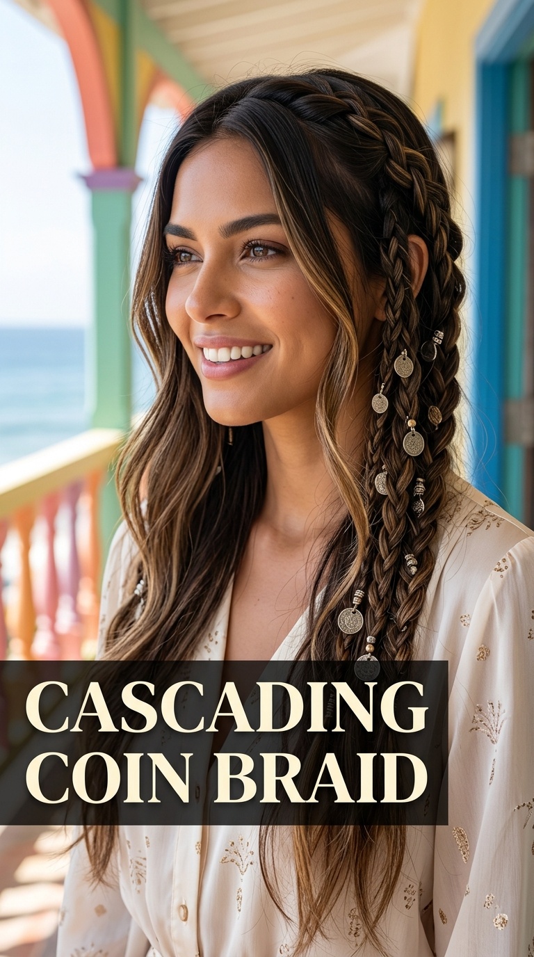 Cascading Coin Braid