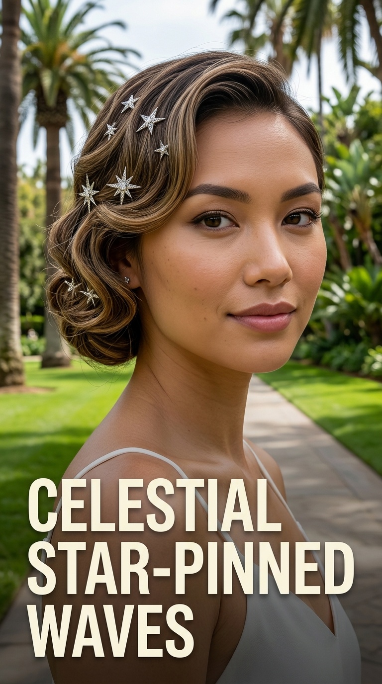 Celestial Star-Pinned Waves
