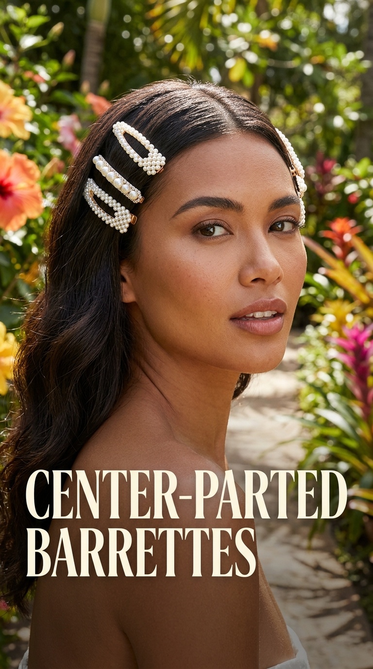 Center-Parted Barrettes