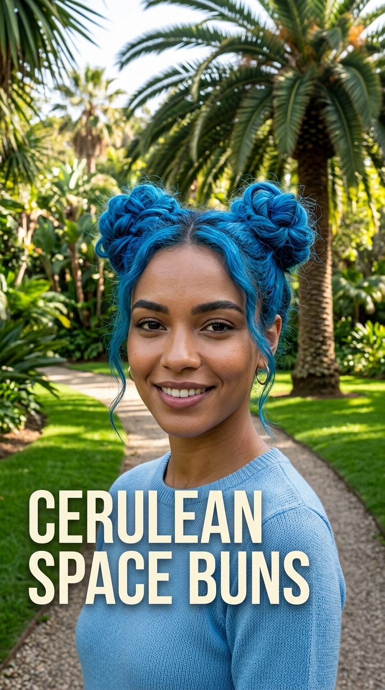 Cerulean Space Buns