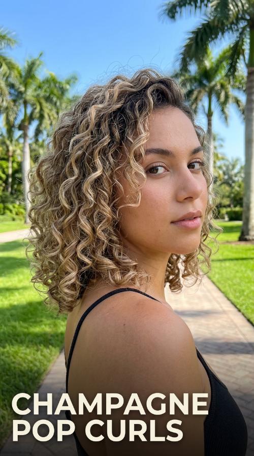 Champagne Pop Curls