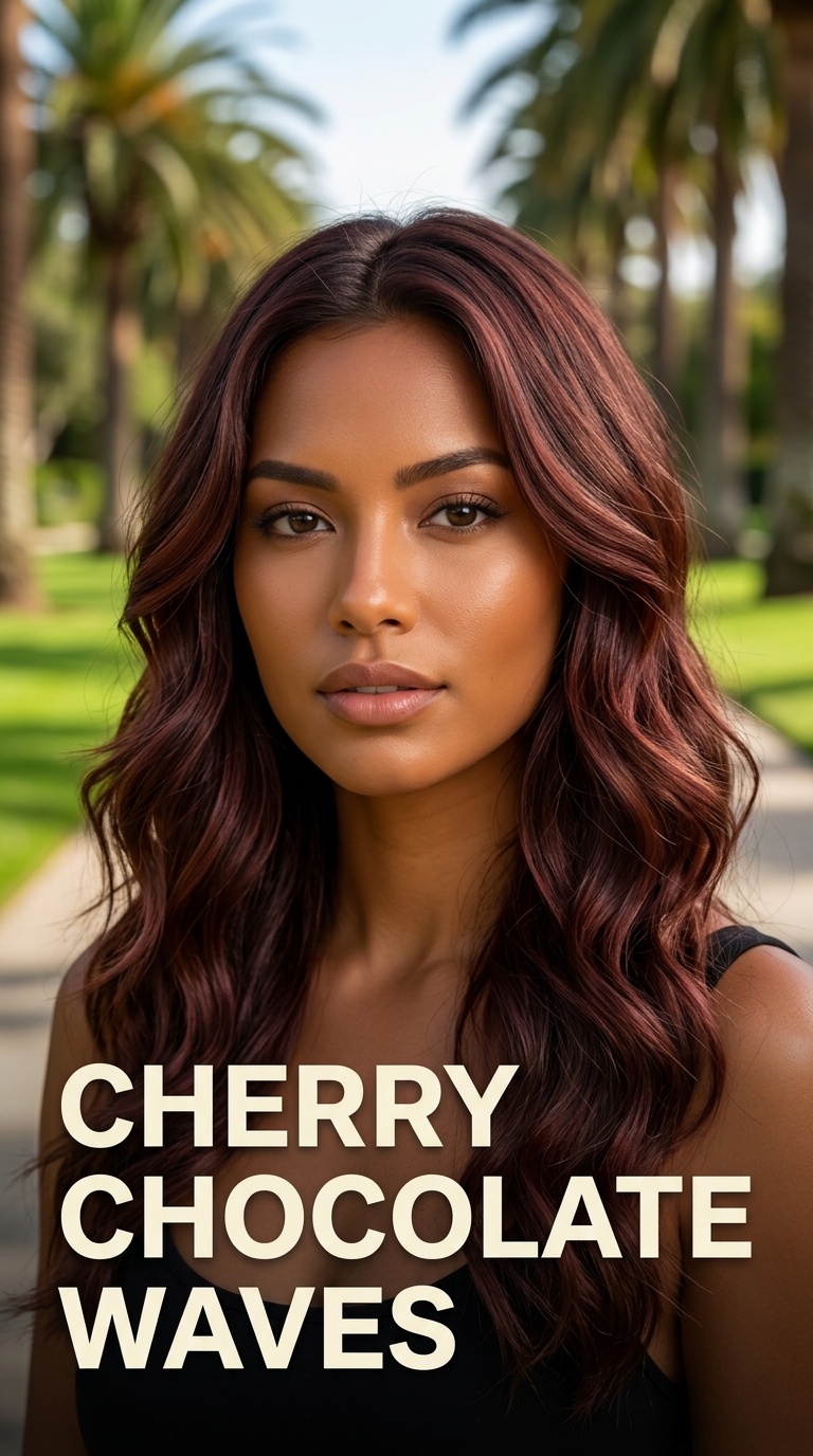 Cherry Chocolate Waves