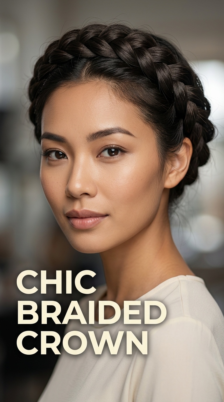 Chic Braided Crown