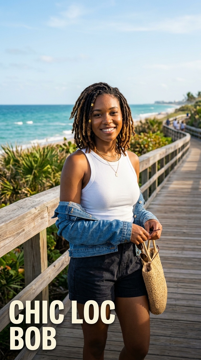 Chic Loc Bob