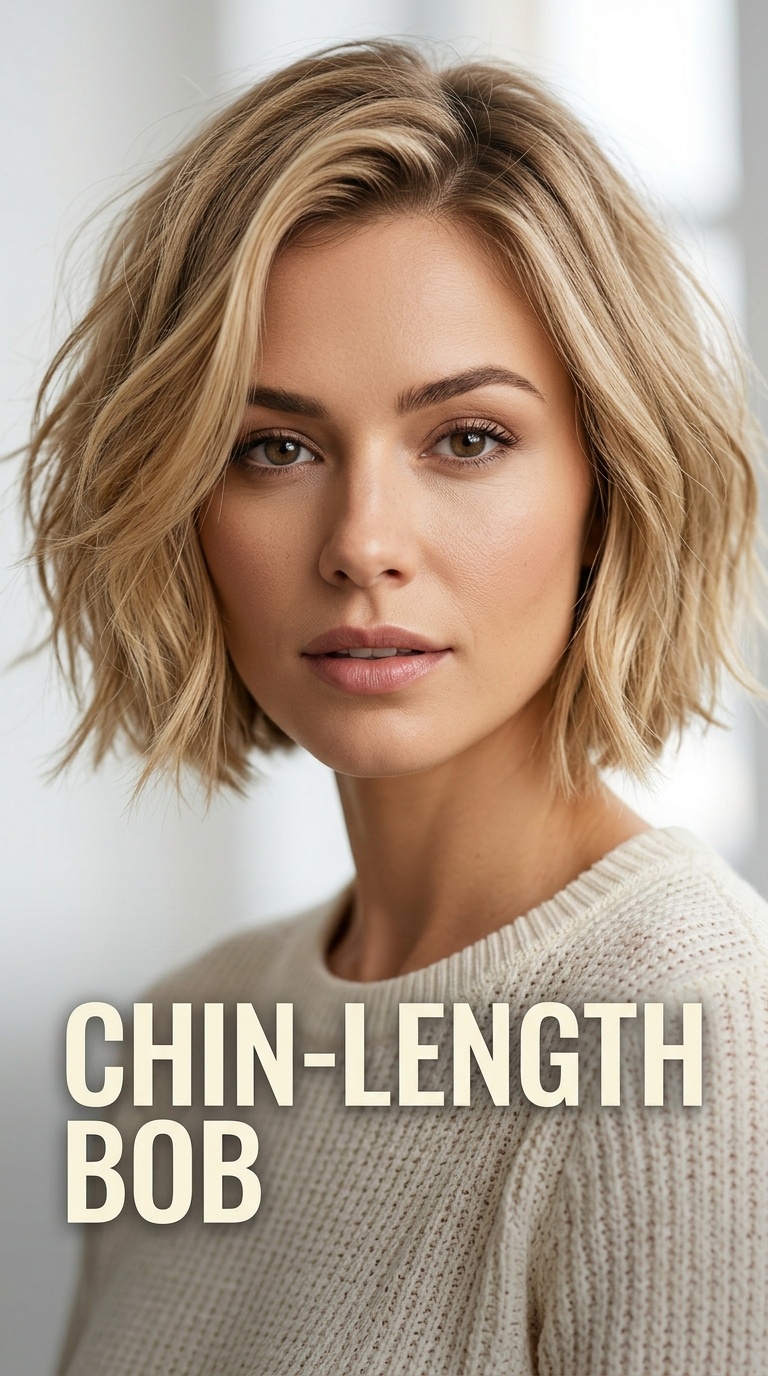 Chin-Length Bob