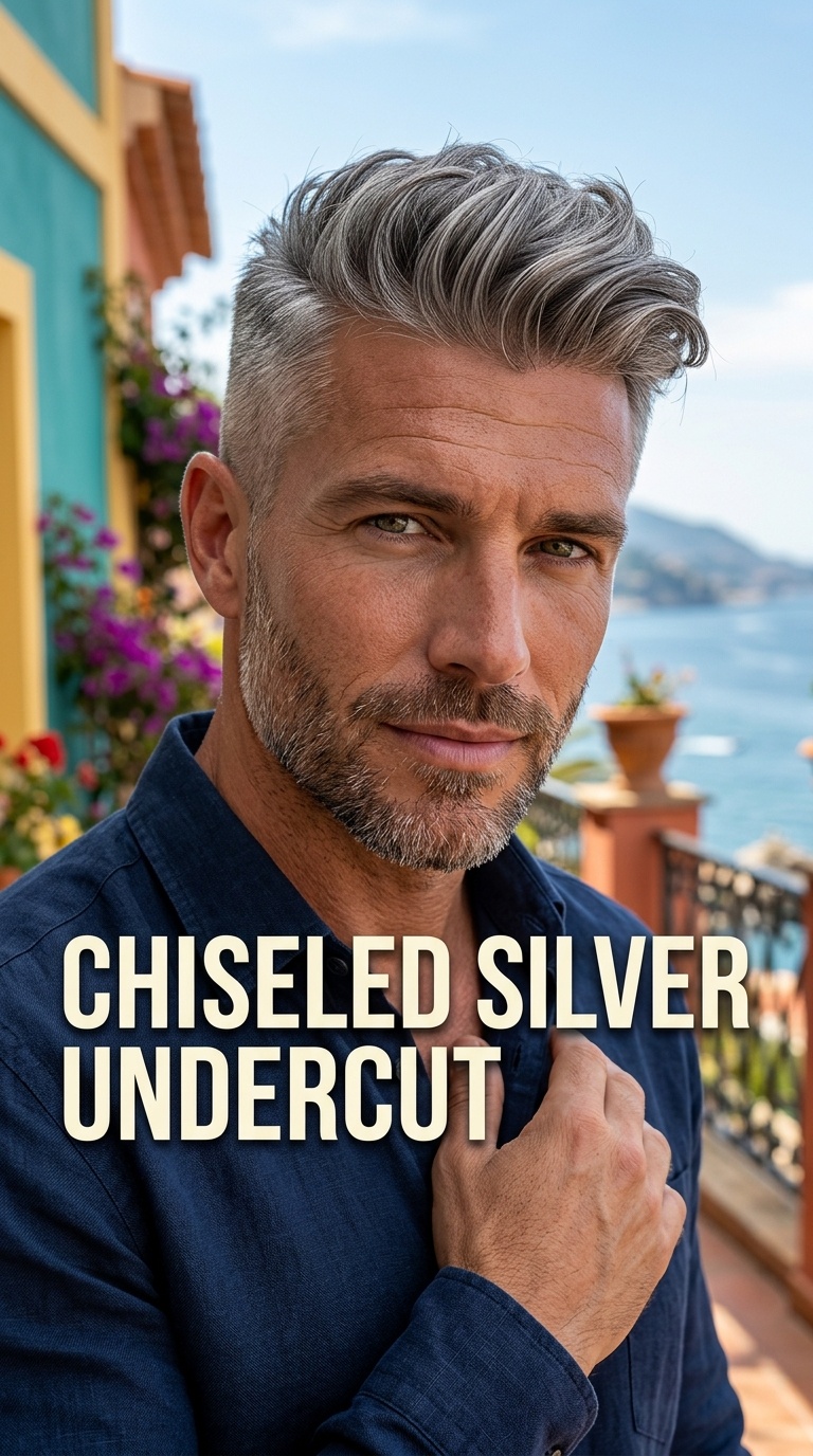 Chiseled Silver Undercut