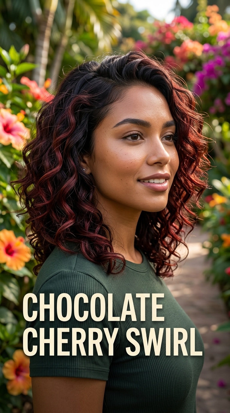 Chocolate Cherry Swirl