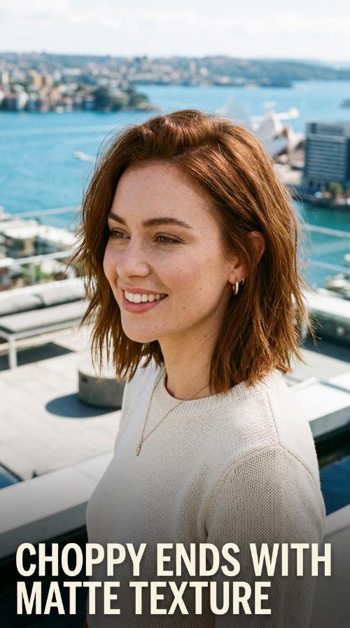 Choppy Ends with Matte Texture
