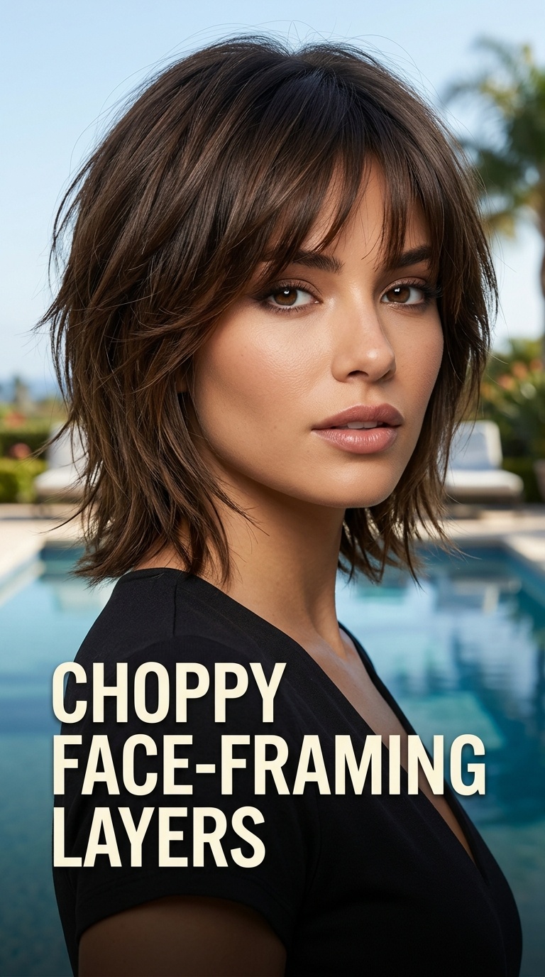Choppy Face-Framing Layers