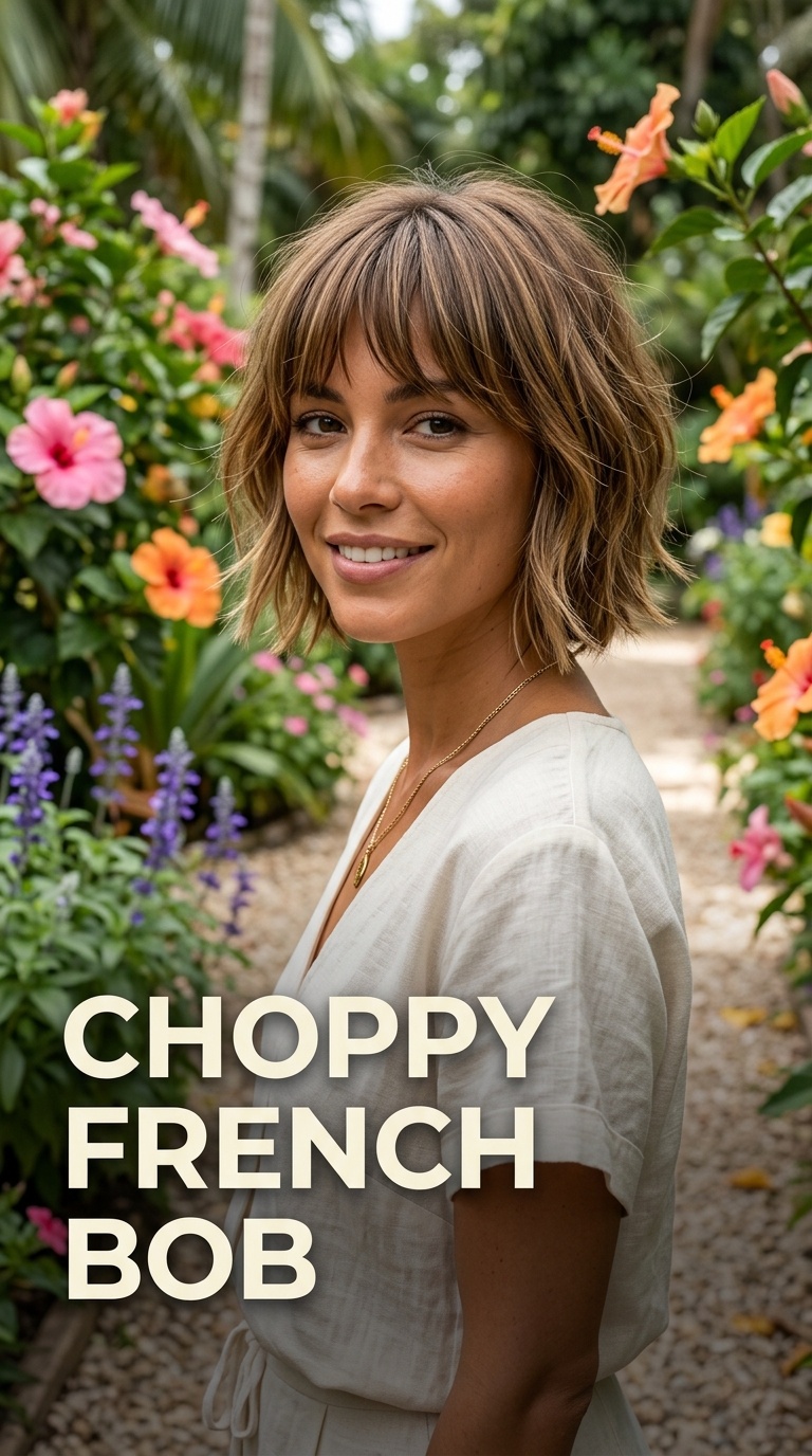 Choppy French Bob