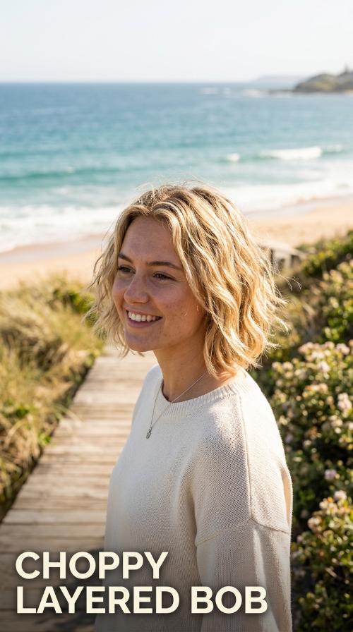 Choppy Layered Bob