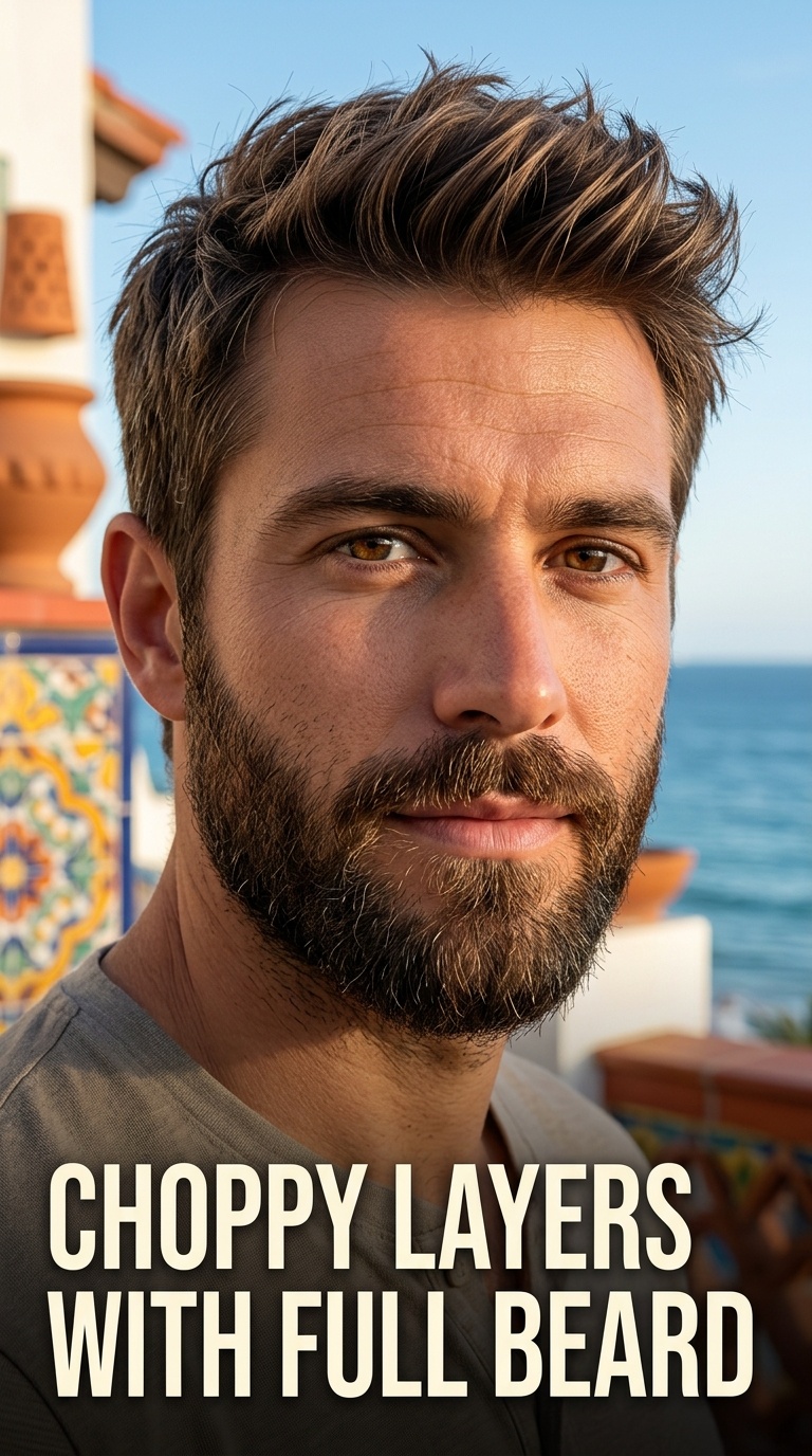 Choppy Layers with Full Beard