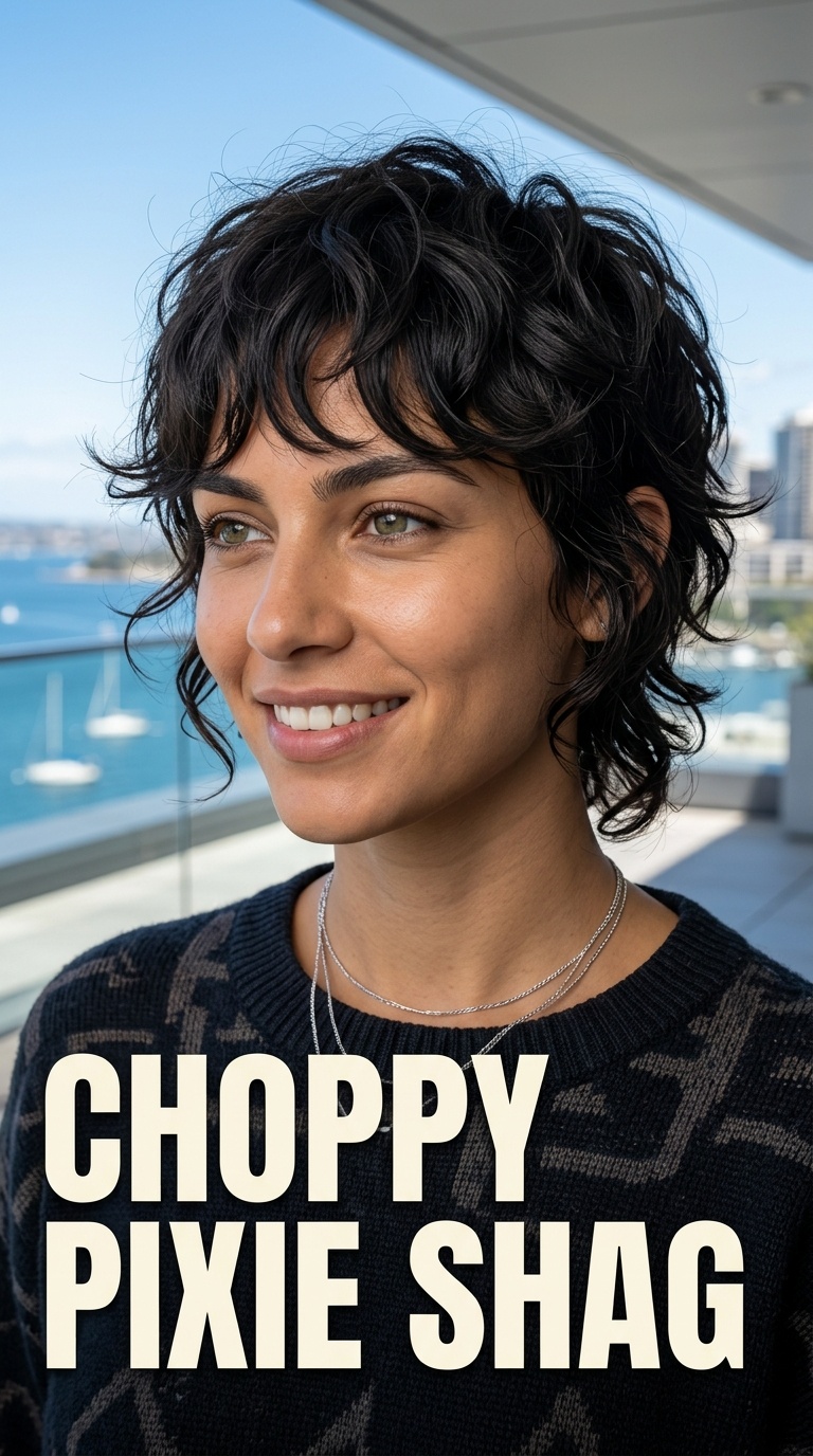 Choppy Pixie Shag